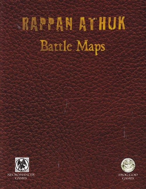 Pathfinder - Rappan Athuk - Battle Maps (B Grade) (Genbrug)